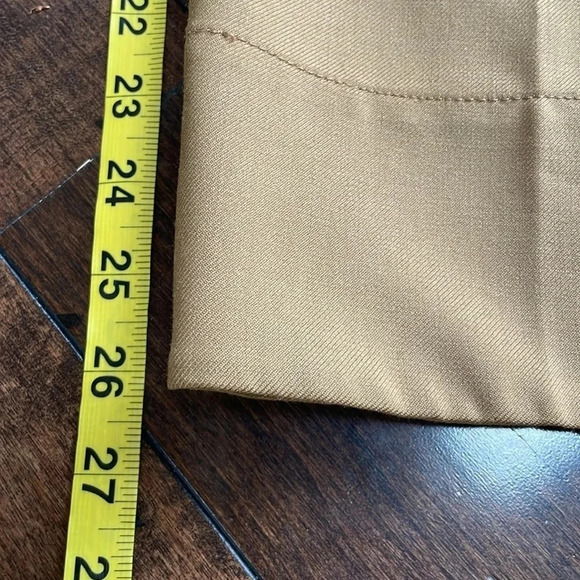 Club Monaco wide leg cropped trousers Pants Brown Women’s size 2 Business casual - Picture 8 of 10